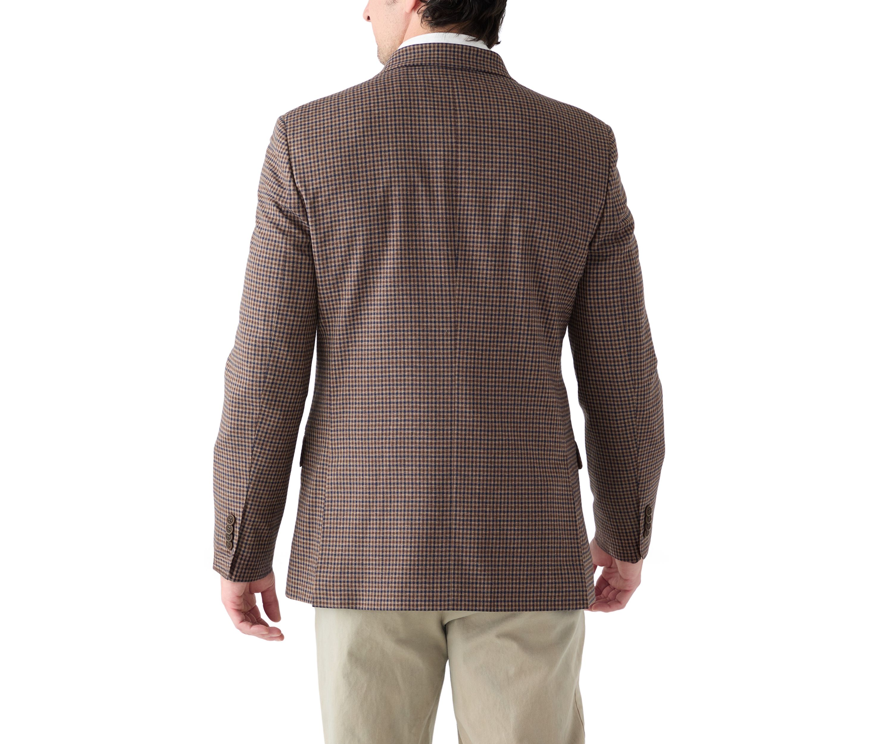 Brown Check Sport Coat