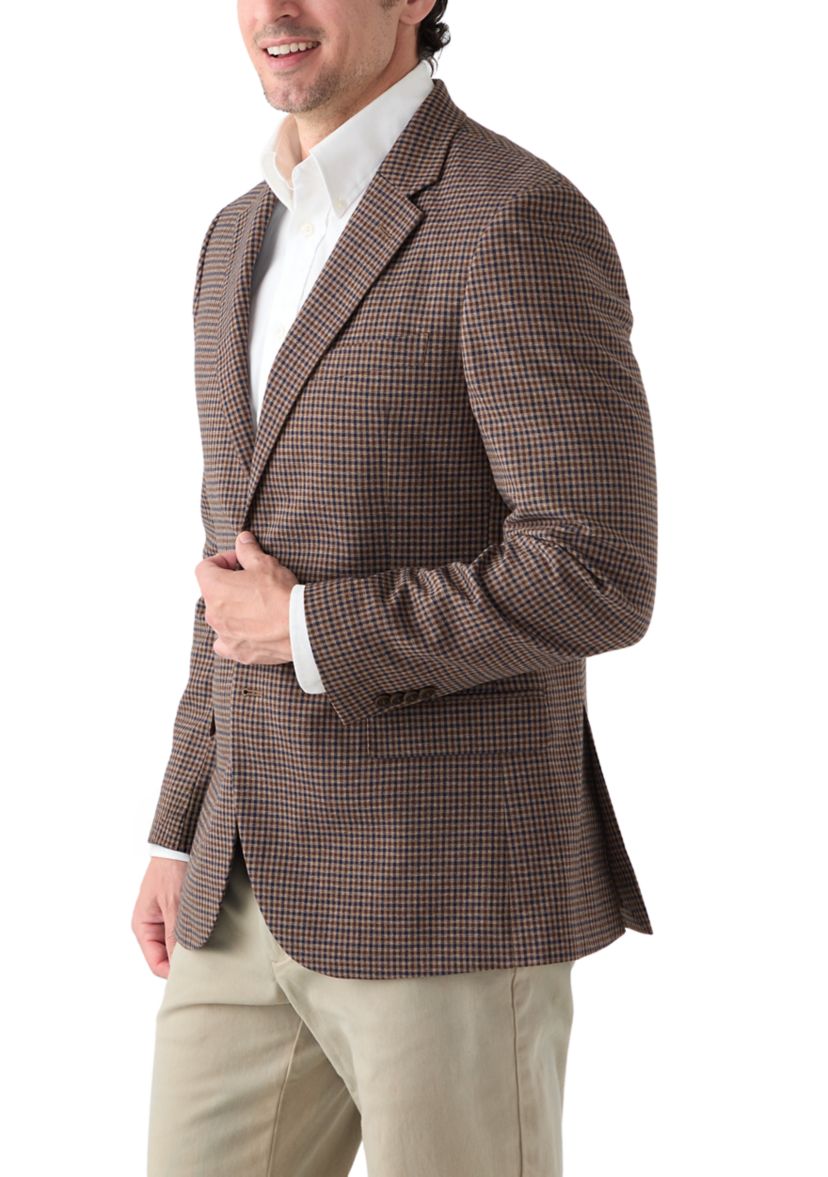 Brown Check Sport Coat