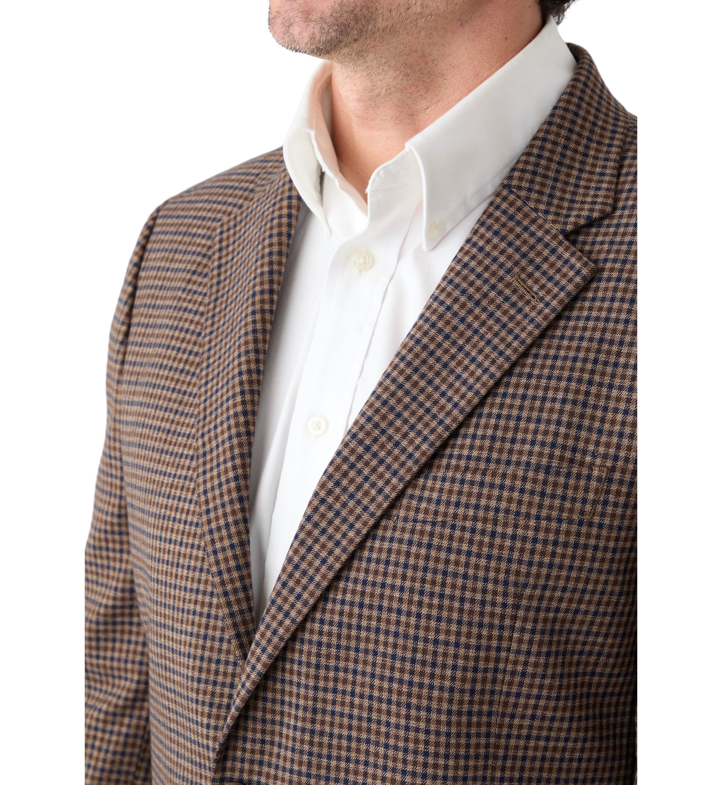 Brown Check Sport Coat