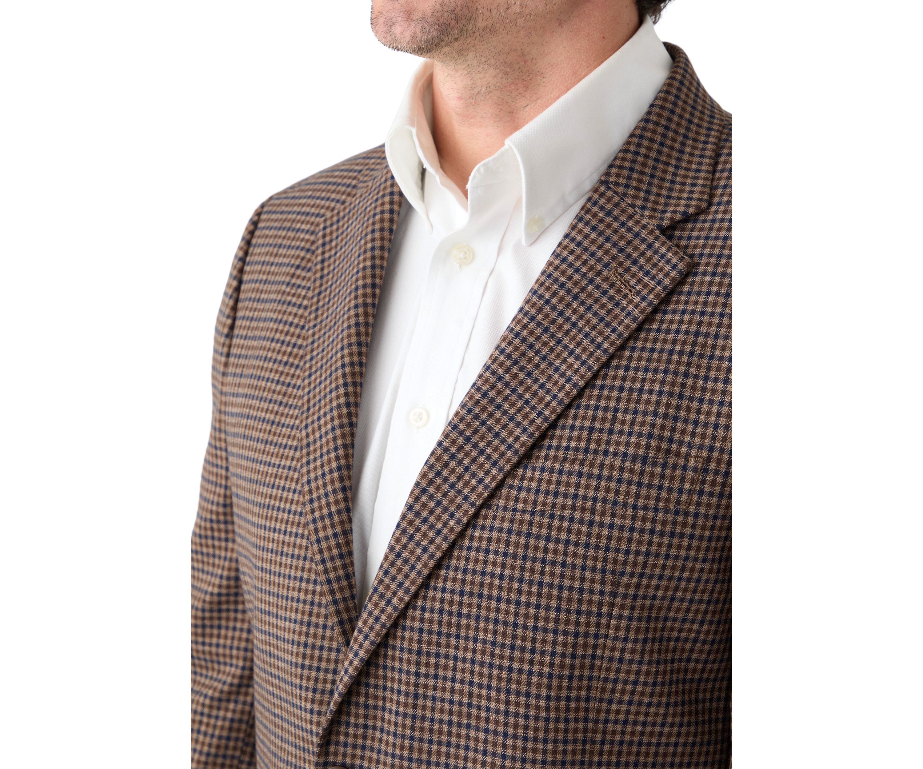 Brown Check Sport Coat