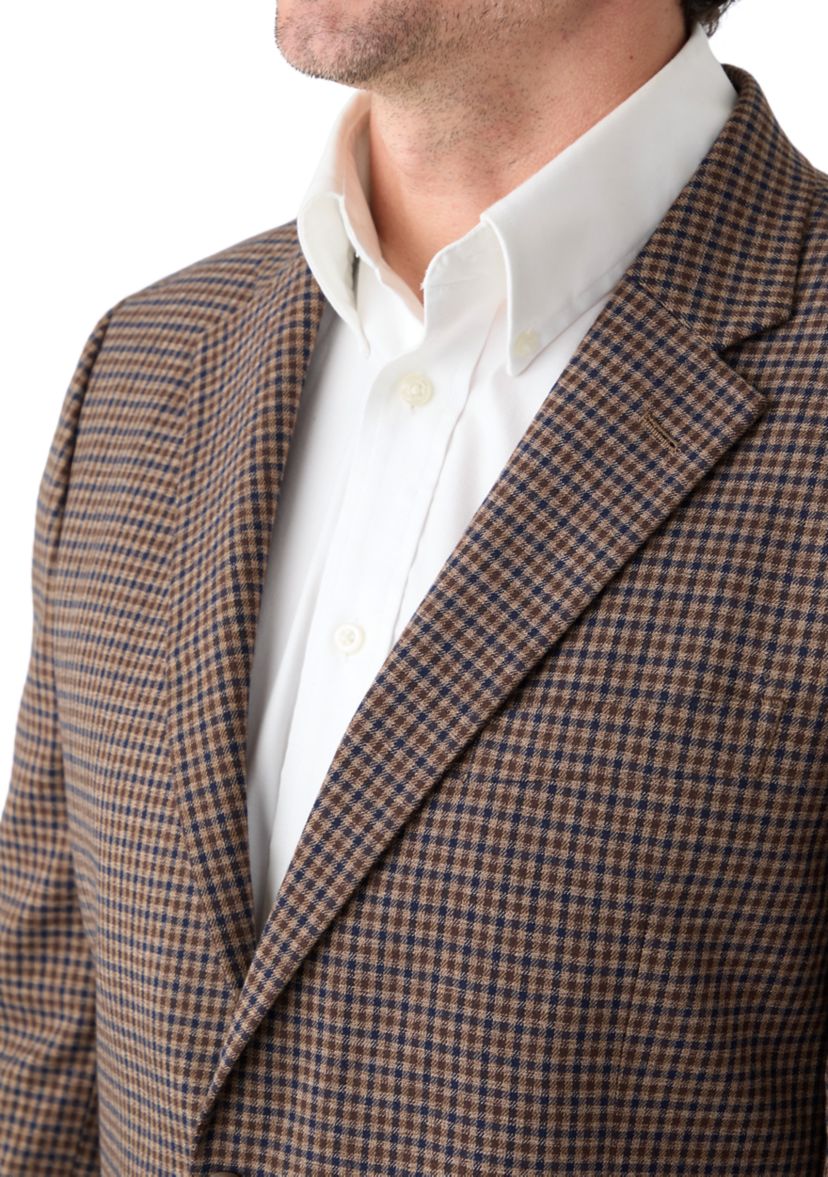 Brown Check Sport Coat