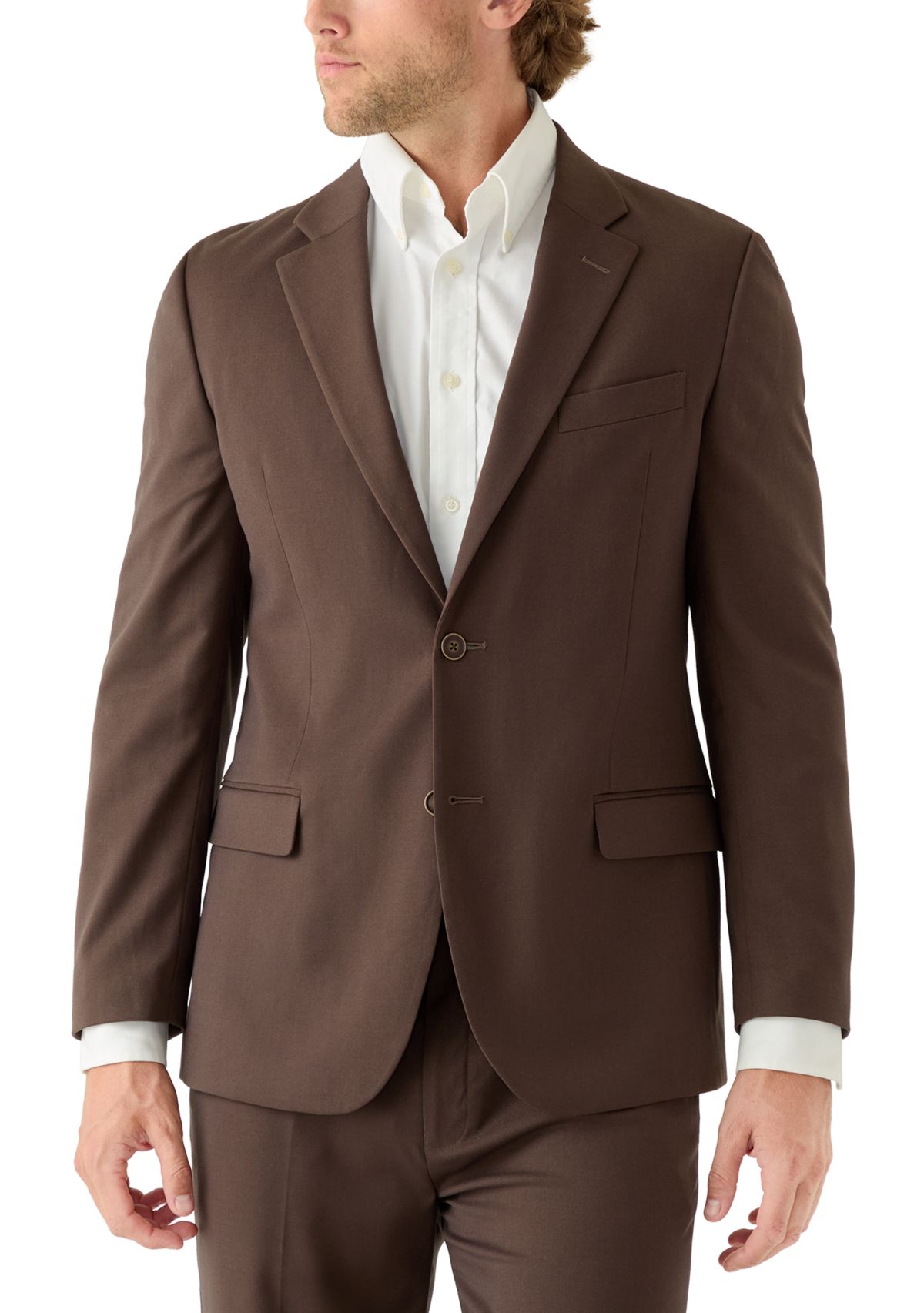 Brown Suit Jacket 