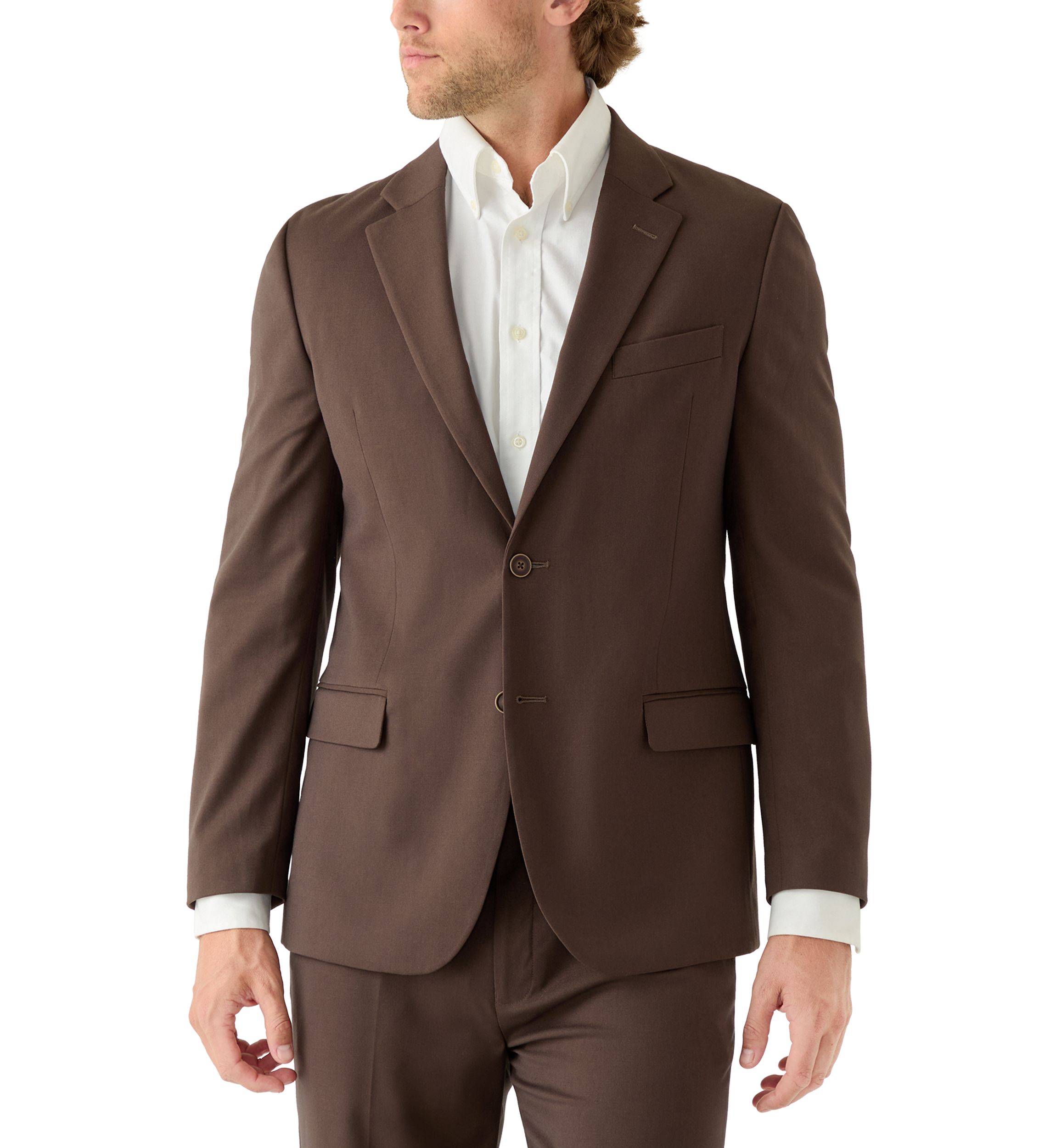 Brown Suit Jacket 