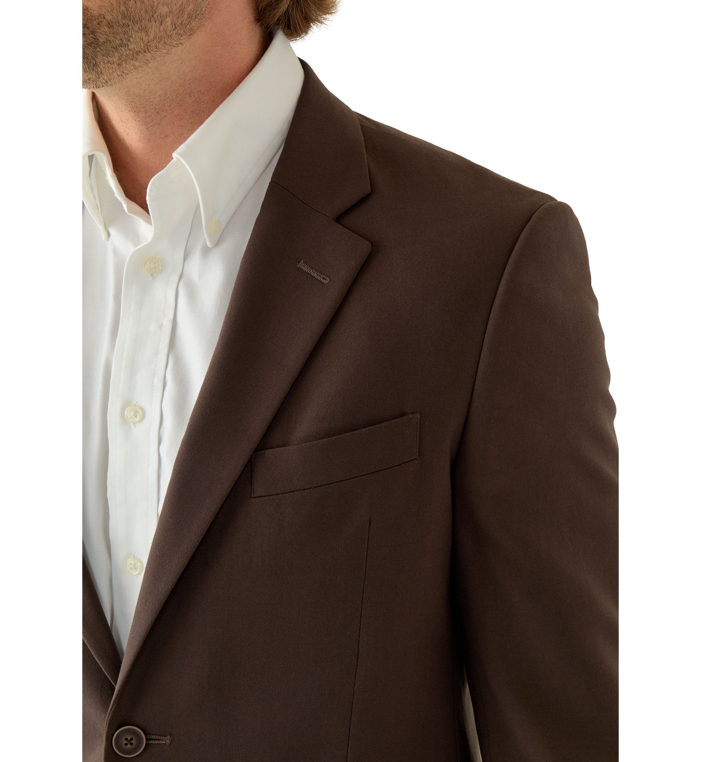 Brown Suit Jacket 