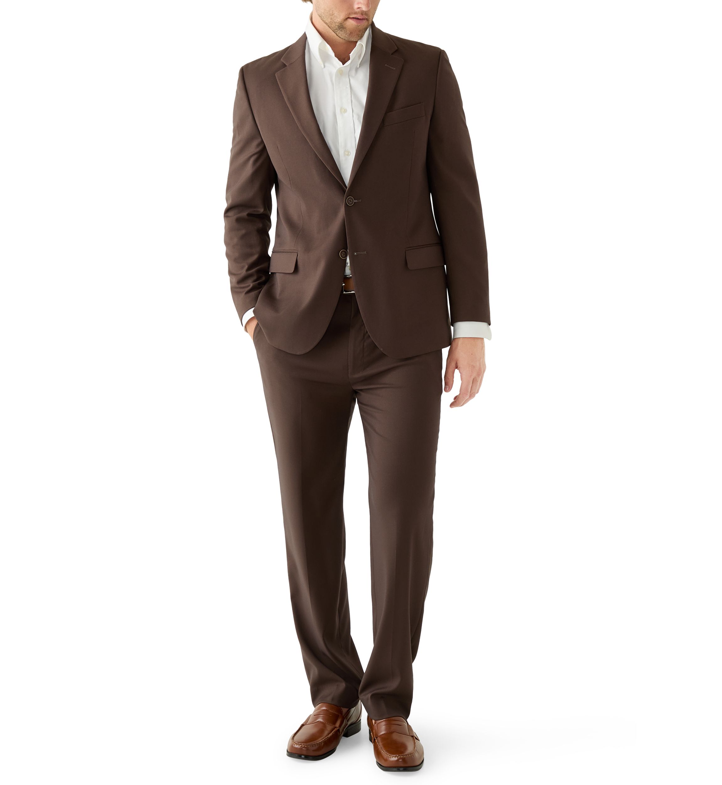 Brown Suit Jacket 