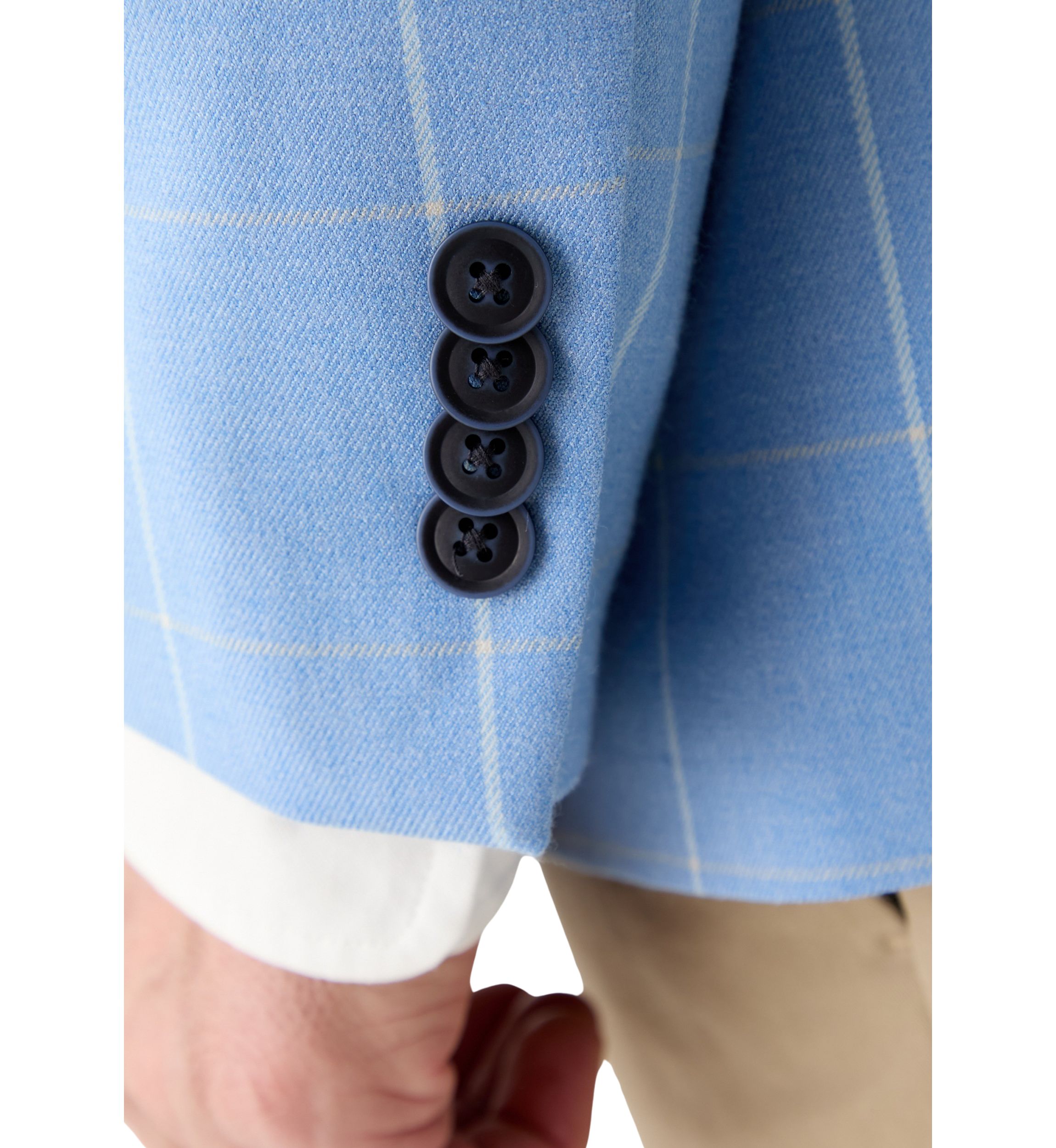 Windowpane Printed Sport Coat
