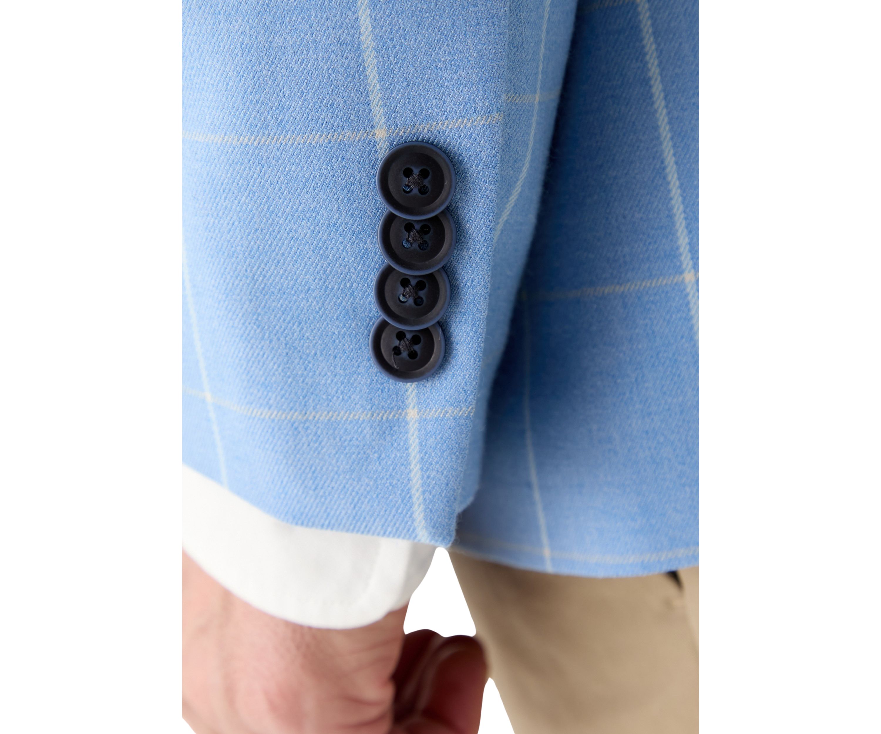 Windowpane Printed Sport Coat