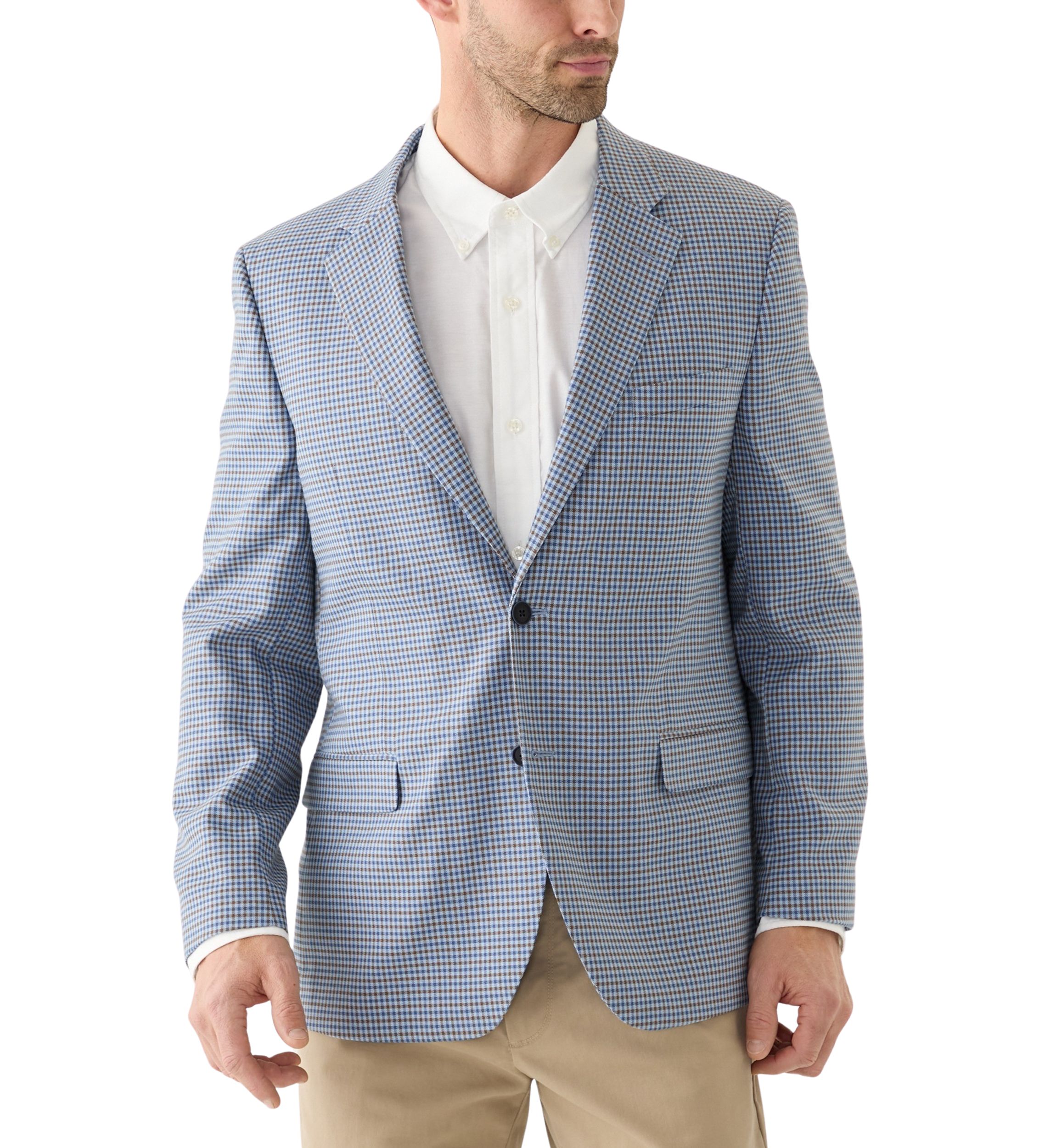 Check Printed Sportcoat