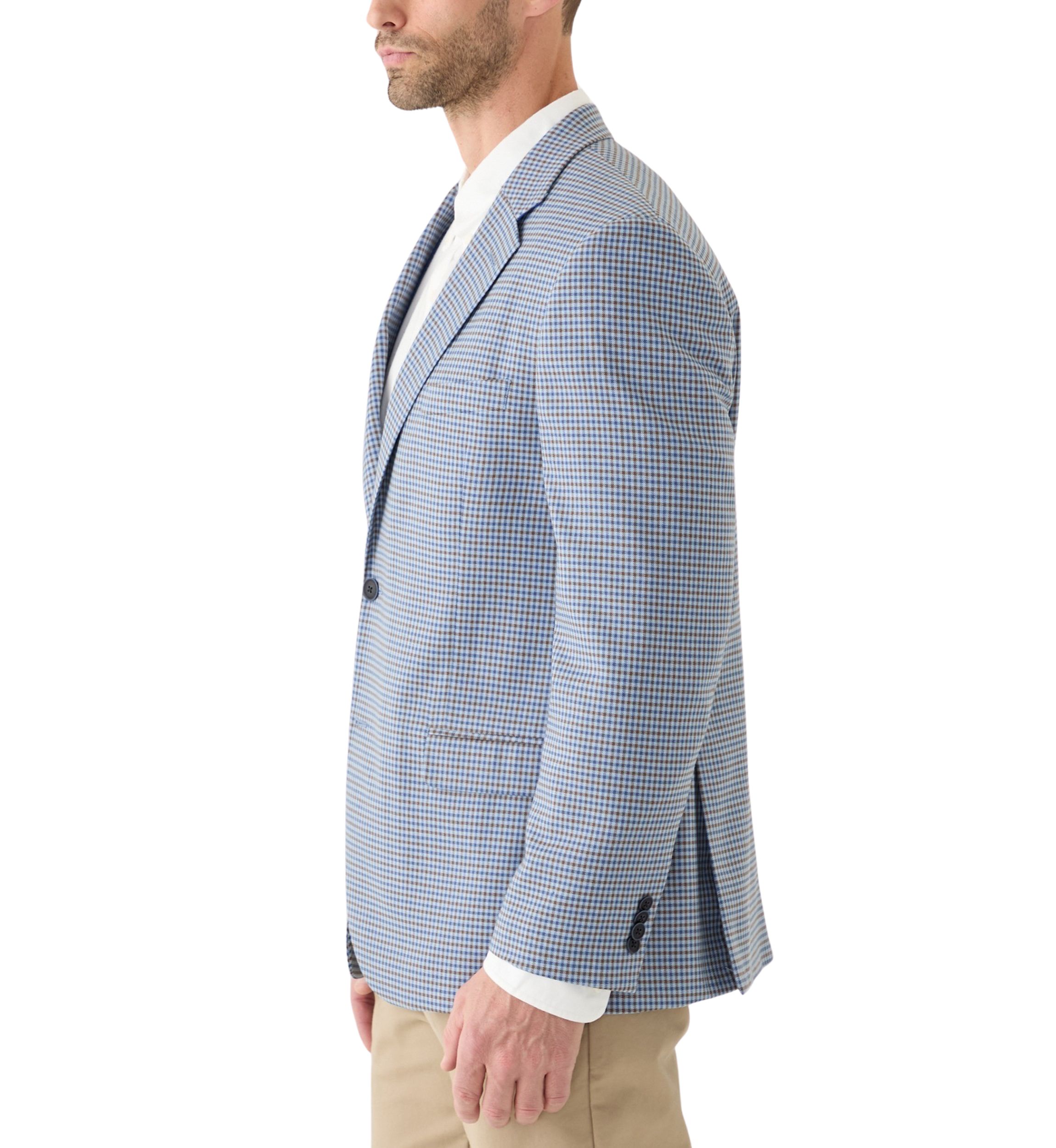 Check Printed Sportcoat