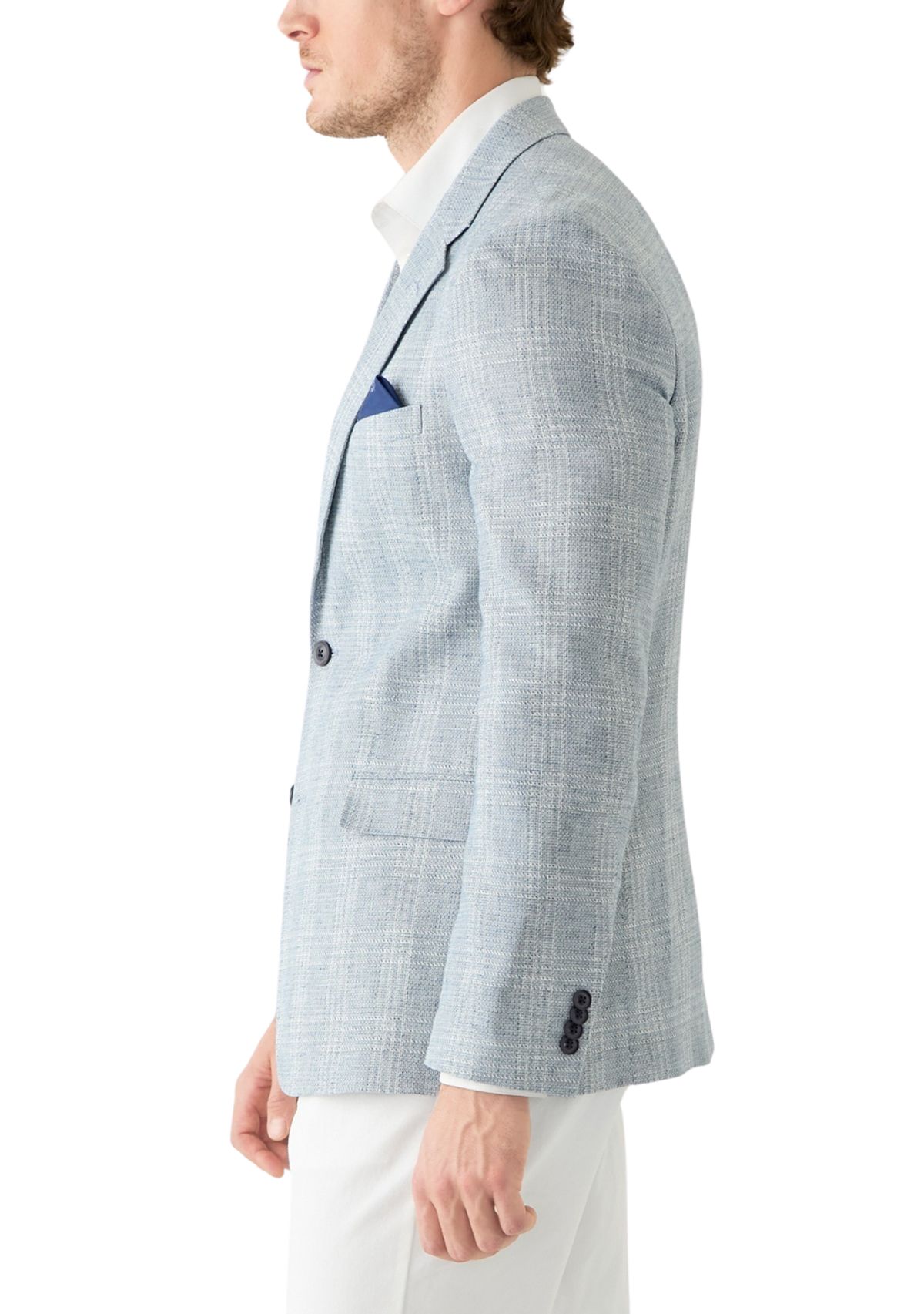 Mens Plaid Sport Coat 