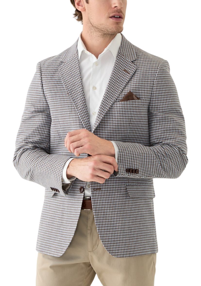 Brown Check Sport Coat 