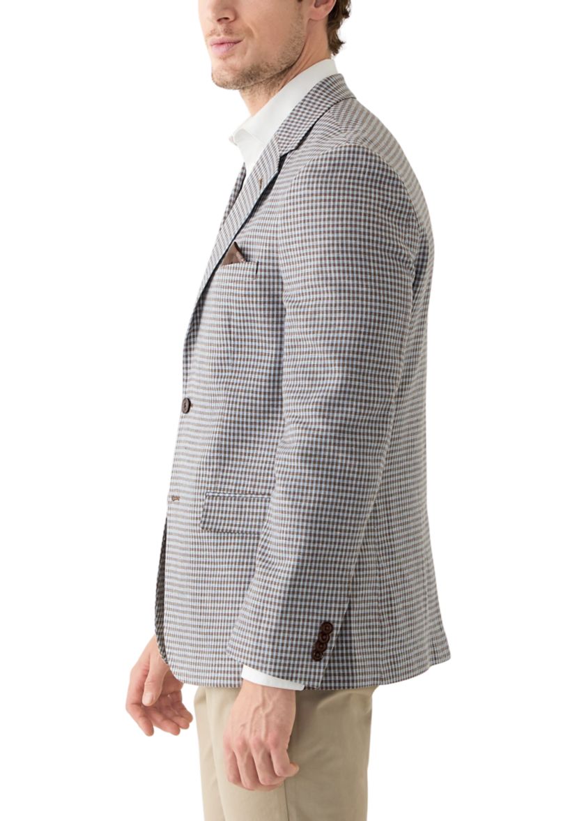 Brown Check Sport Coat 