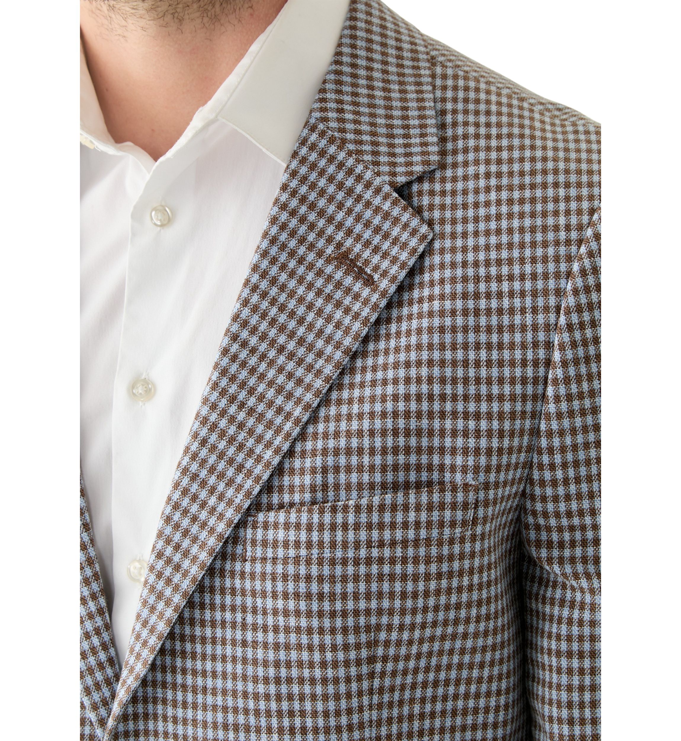 Brown Check Sport Coat 