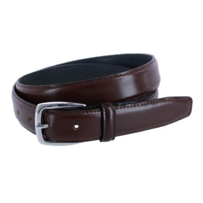 Trafalgar Men's Jameson 31mm Genuine Leather Dress Belt, Brown, 44