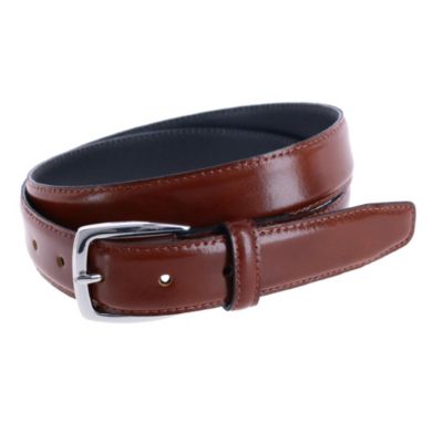 Trafalgar Men's Jameson 31mm Genuine Leather Dress Belt, Tan, 40