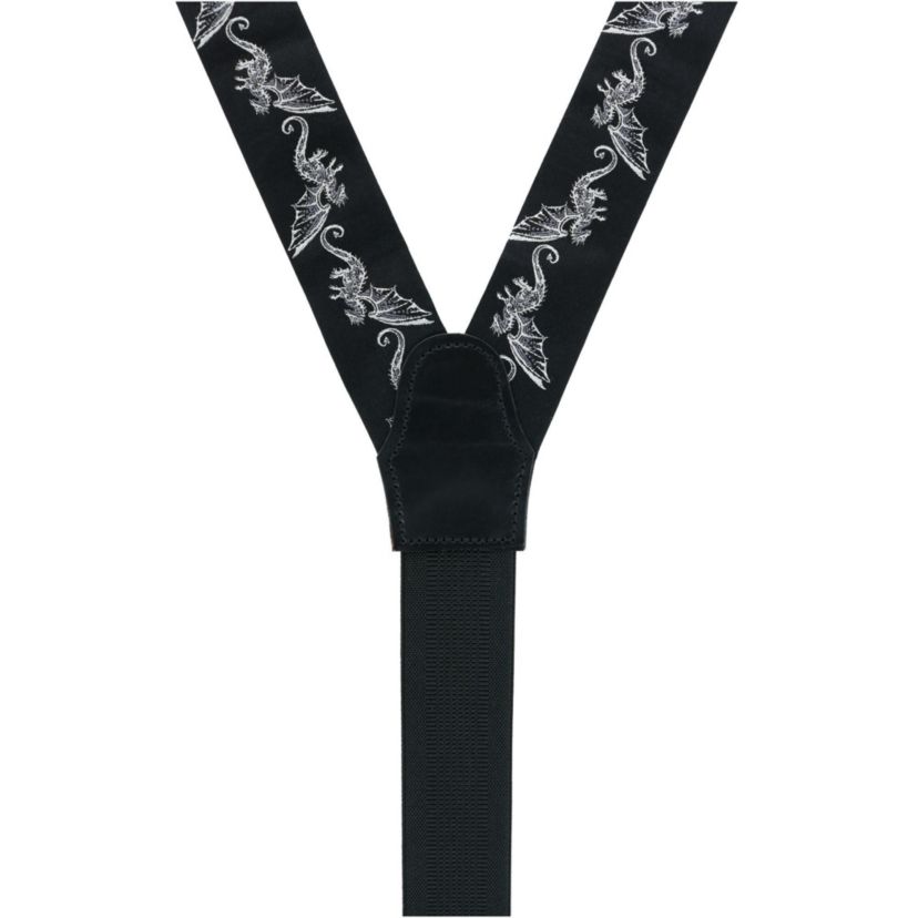 Guardian of Freedom Tribal Dragon Silk Button End  Braces