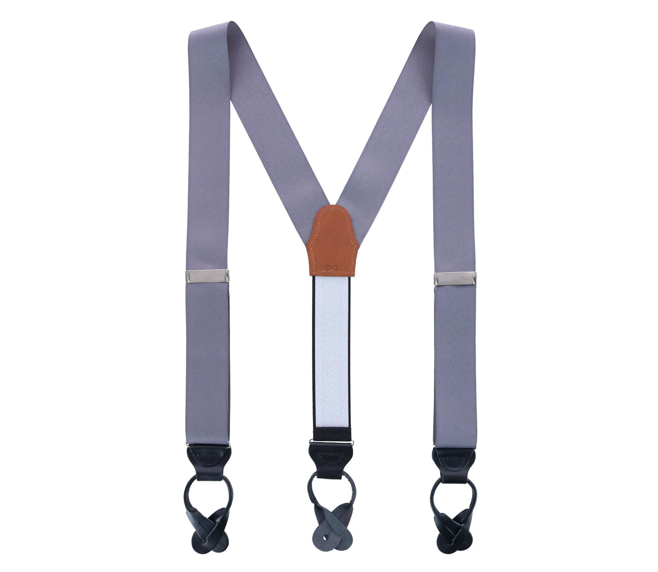 Phoenix 38mm Grosgrain Non Stretch Ribbon Button End Braces