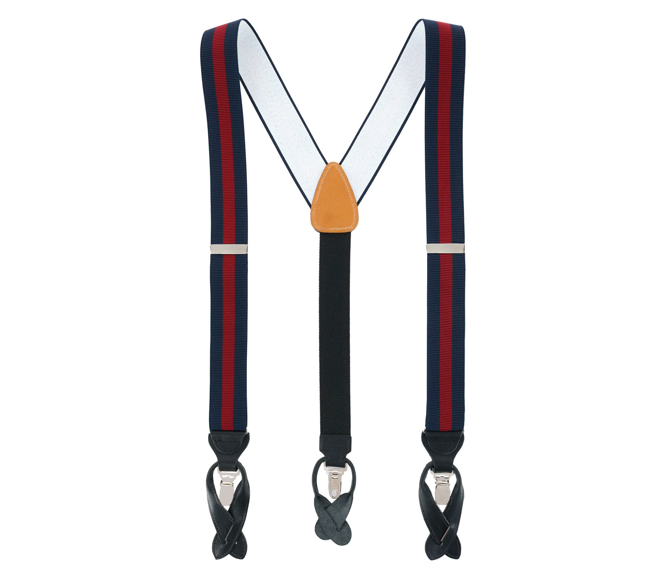 Oliver Stripe 35mm Convertible Braces