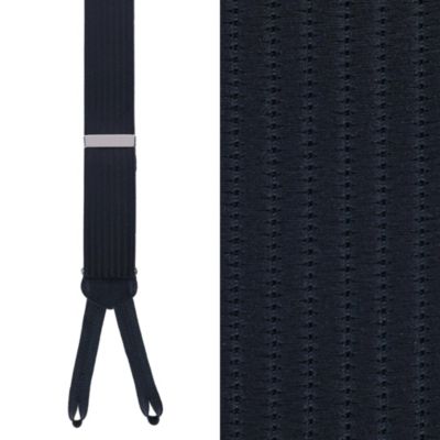 TRAFALGAR Men's Regal 35mm Vertical Striped Formal End Suspenders