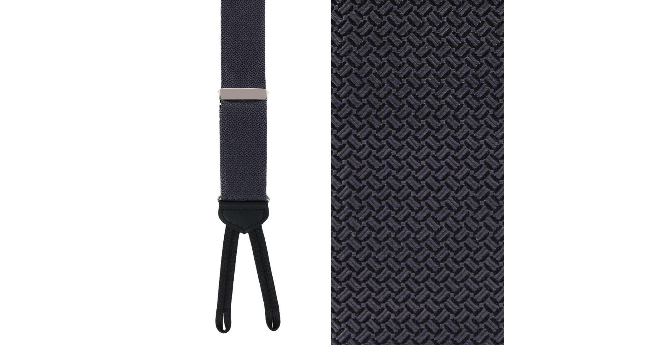 Big & Tall Monte Bello Interlocked Silk Formal Braces