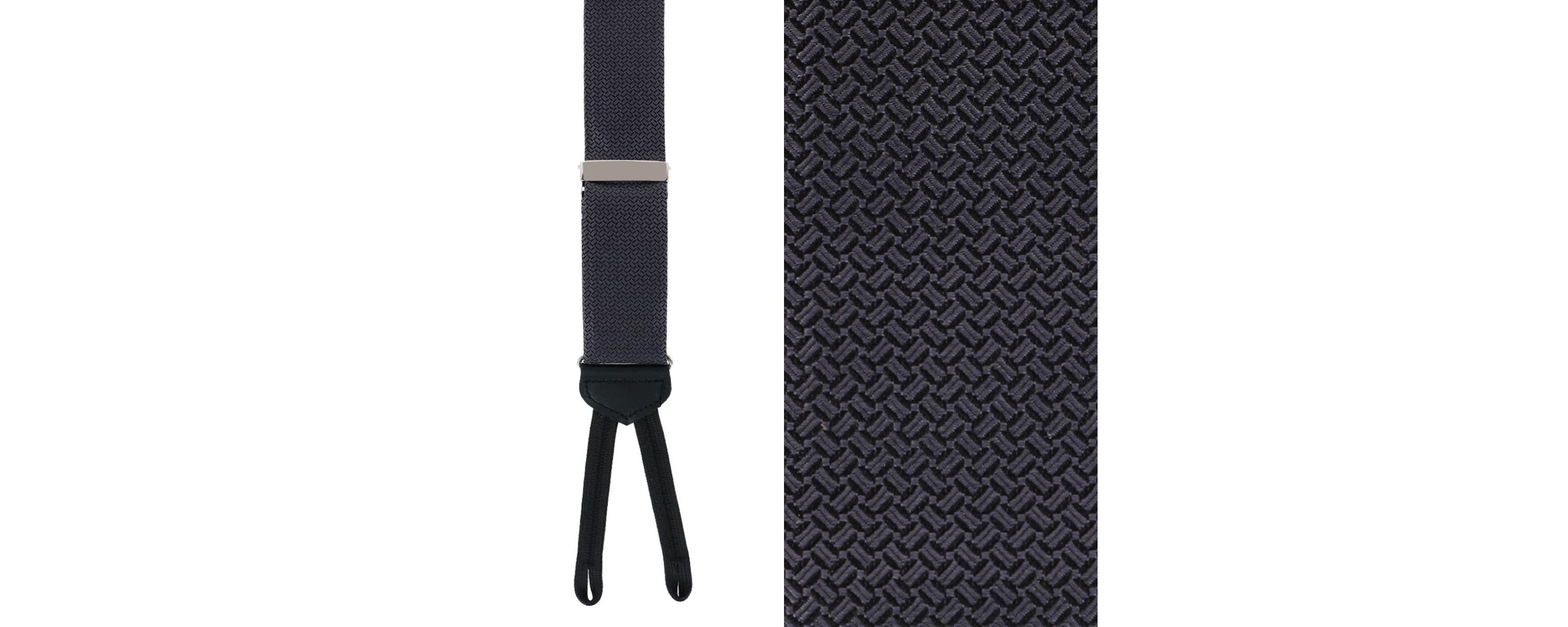 Big & Tall Monte Bello Interlocked Silk Formal Braces