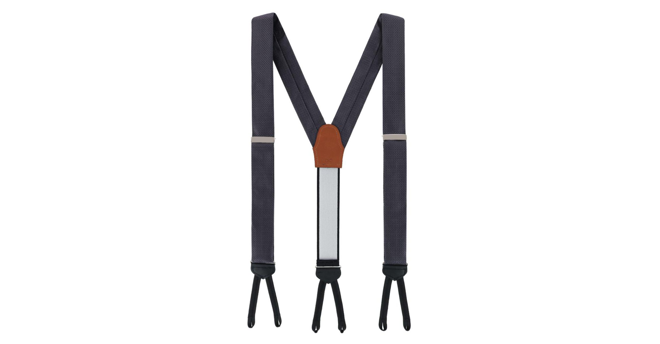 Big & Tall Monte Bello Interlocked Silk Formal Braces