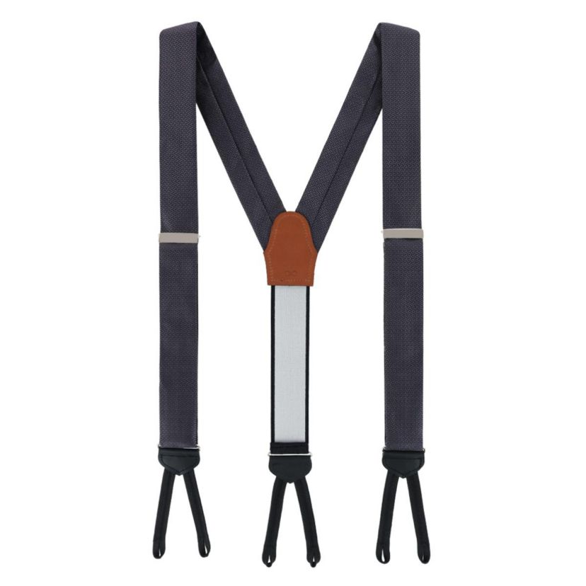 Big & Tall Monte Bello Interlocked Silk Formal Braces