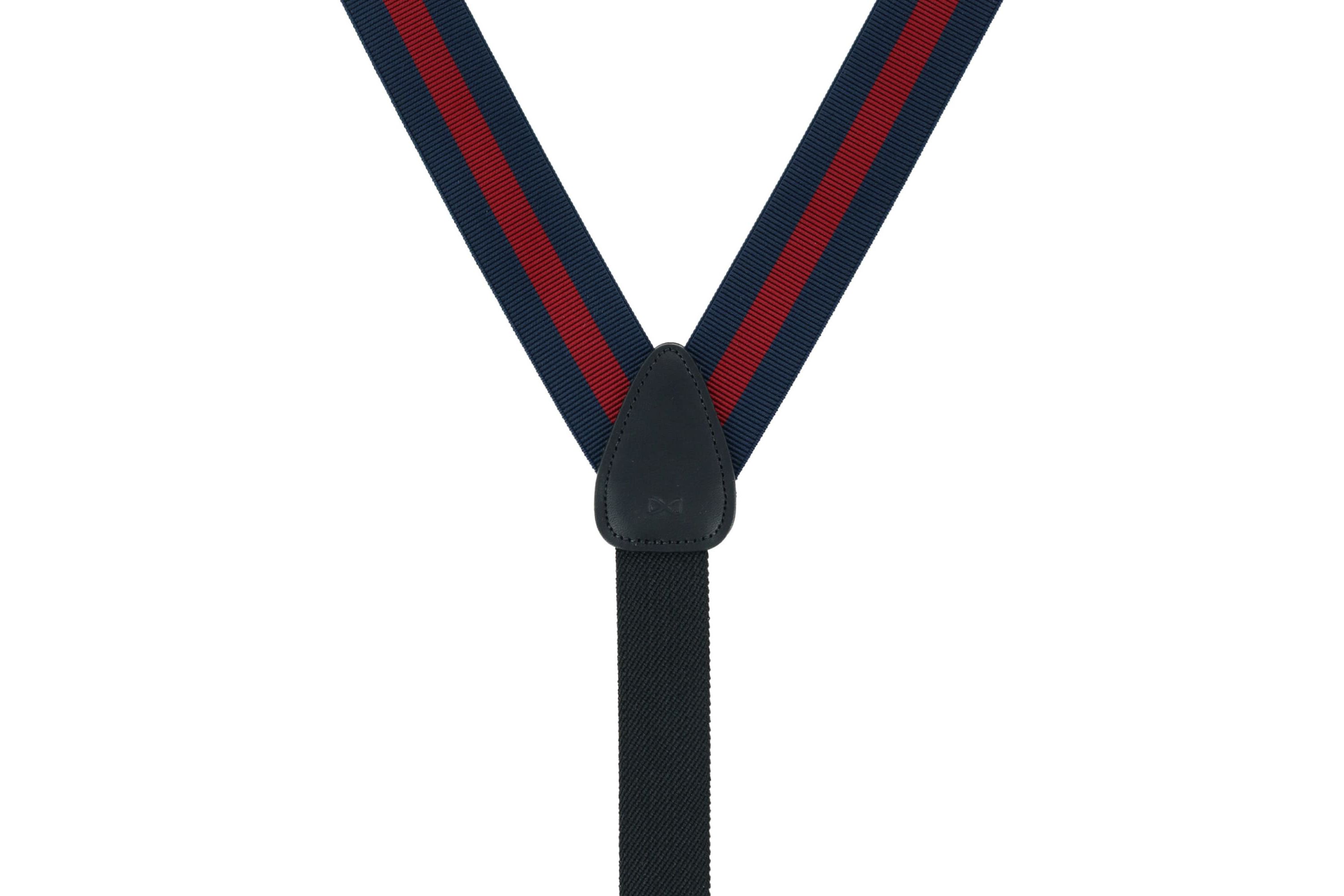 Big & Tall Oliver Stripe Convertible Braces