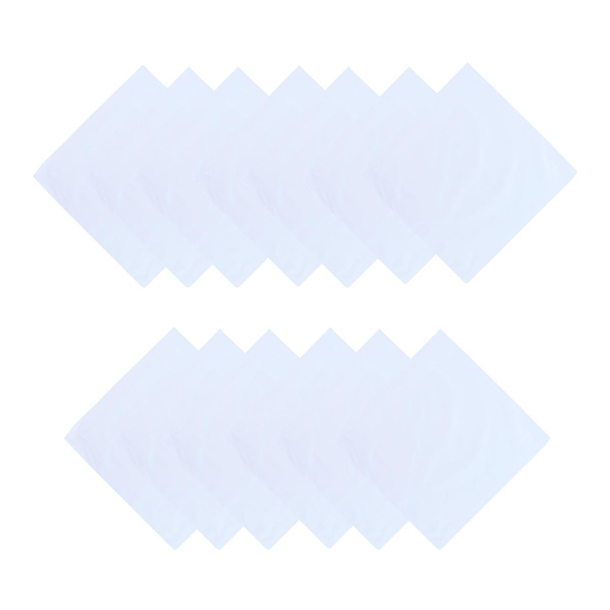 Bakers Dozen Cotton Handkerchiefs (13 Pack)