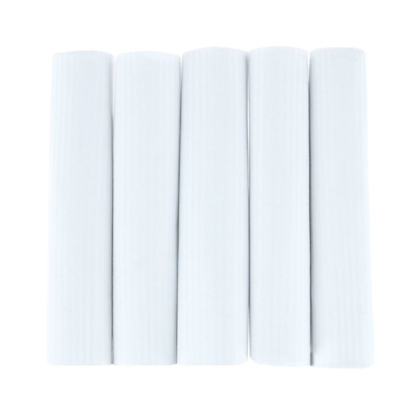 Premium Cotton Handkerchiefs (Box of 5)