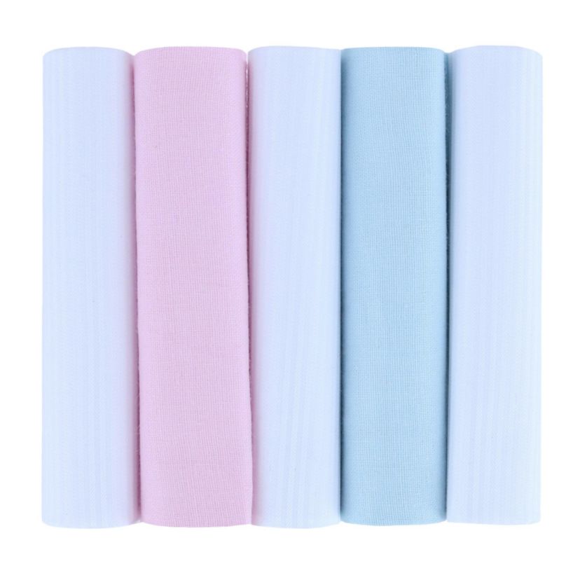 Dapper Premium Cotton Handkerchiefs (5 Pack)