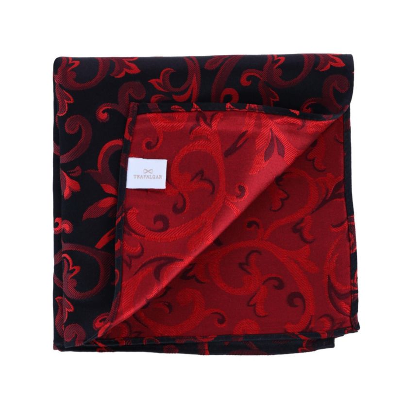 Christian the Romantic Brocade Silk Pocket Square