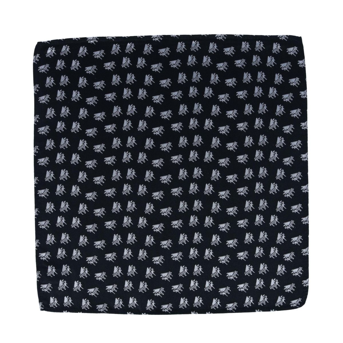 The Chopin Classical Piano Silk Pocket Square