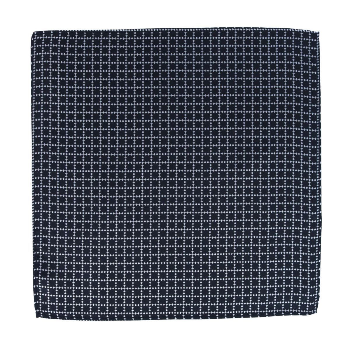 Rowan Geometric Pattern 12x12 Silk Pocket Square