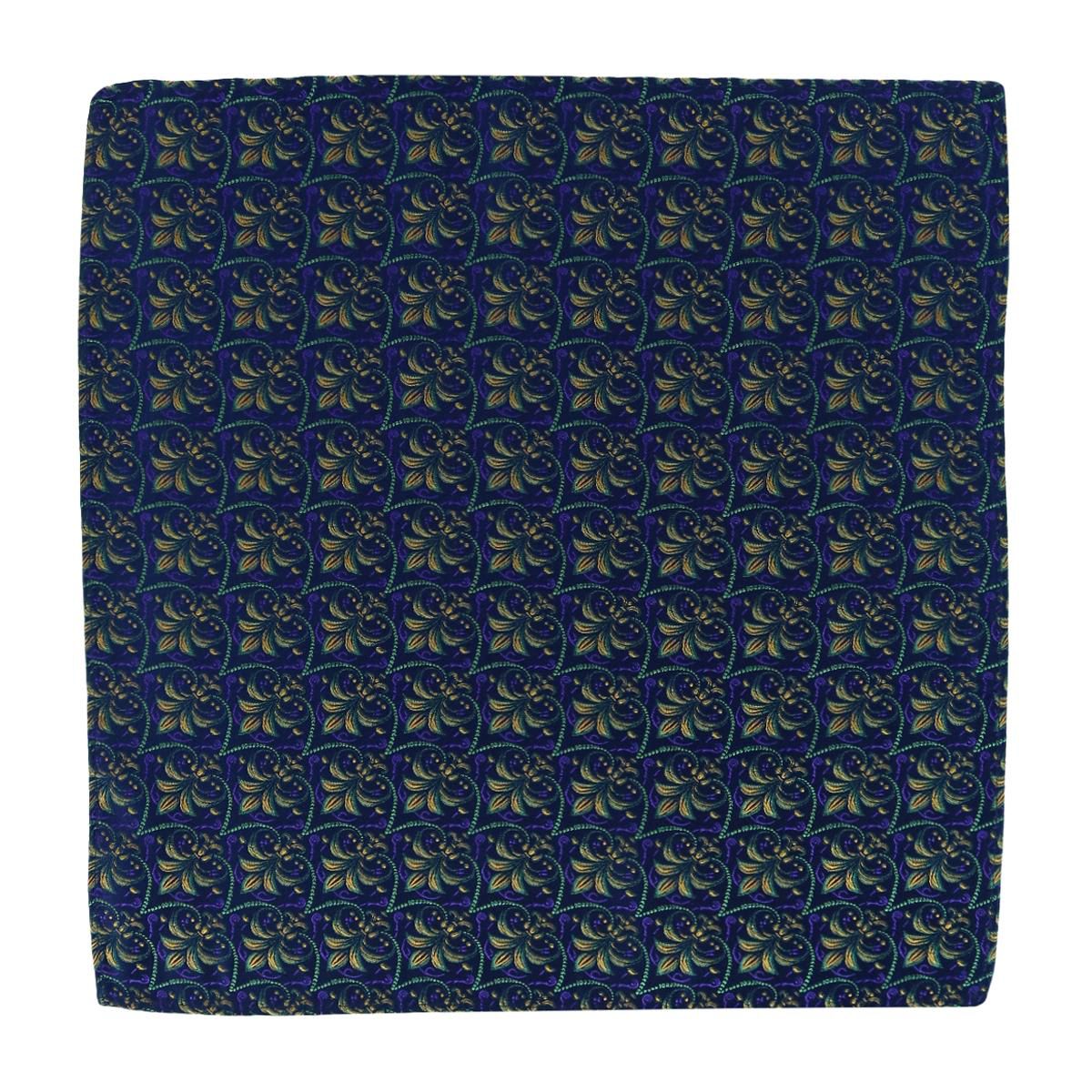 The French Quarter Fleur dis Lis Silk Novelty Pocket Square