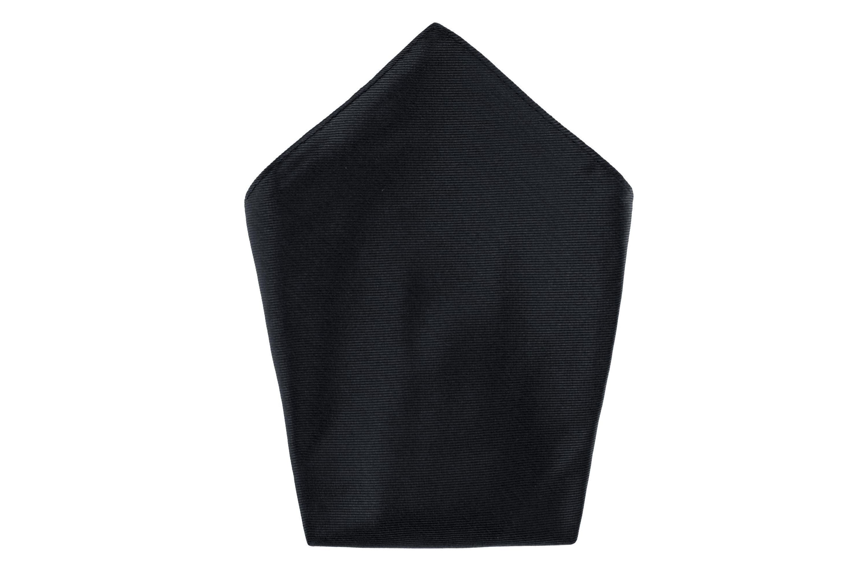 The Gatsby 12 inch Solid Silk Pocket Square