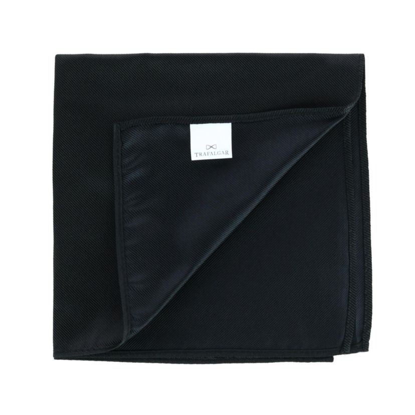 The Gatsby 12 inch Solid Silk Pocket Square