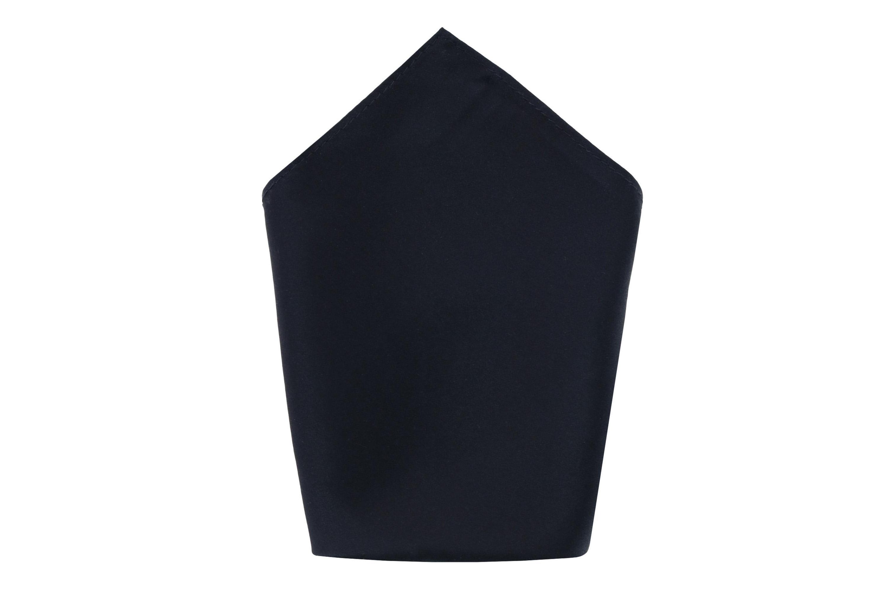 Sutton Solid Color 13 Inch Silk Pocket Square