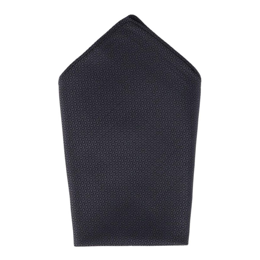 The Monte Bello Interlocked Silk 12 X 12 Pocket Square