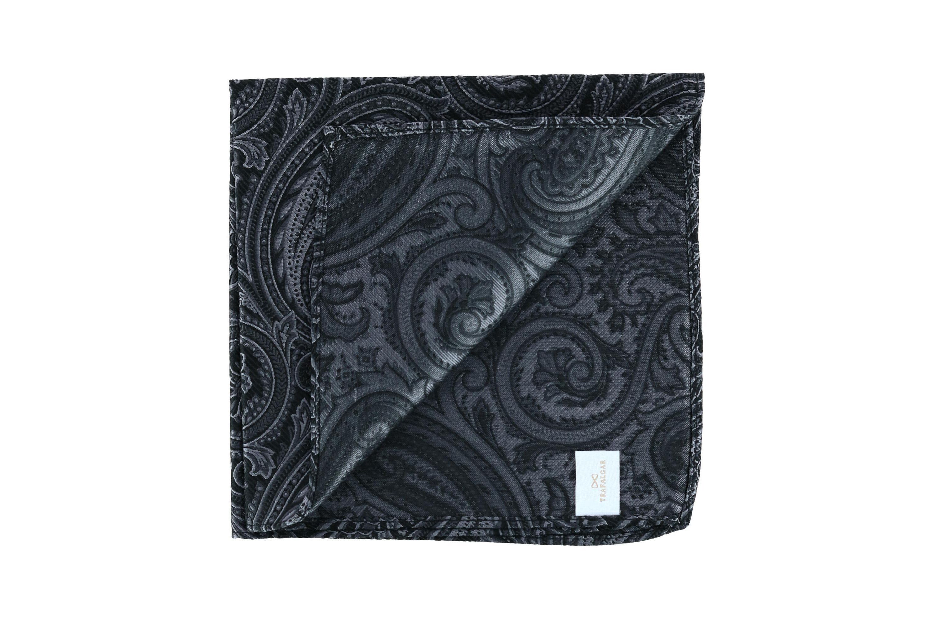 Sobee Paisley Silk Pocket Square