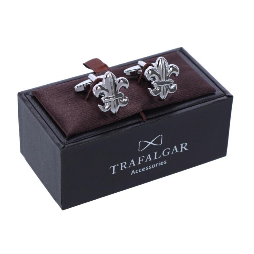 Fletcher Fleur-Di-Lis Novelty Cufflinks