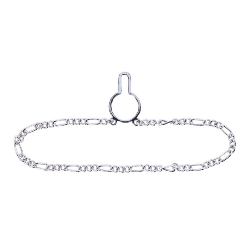 Sutton Sterling Silver Figaro Tie Chain