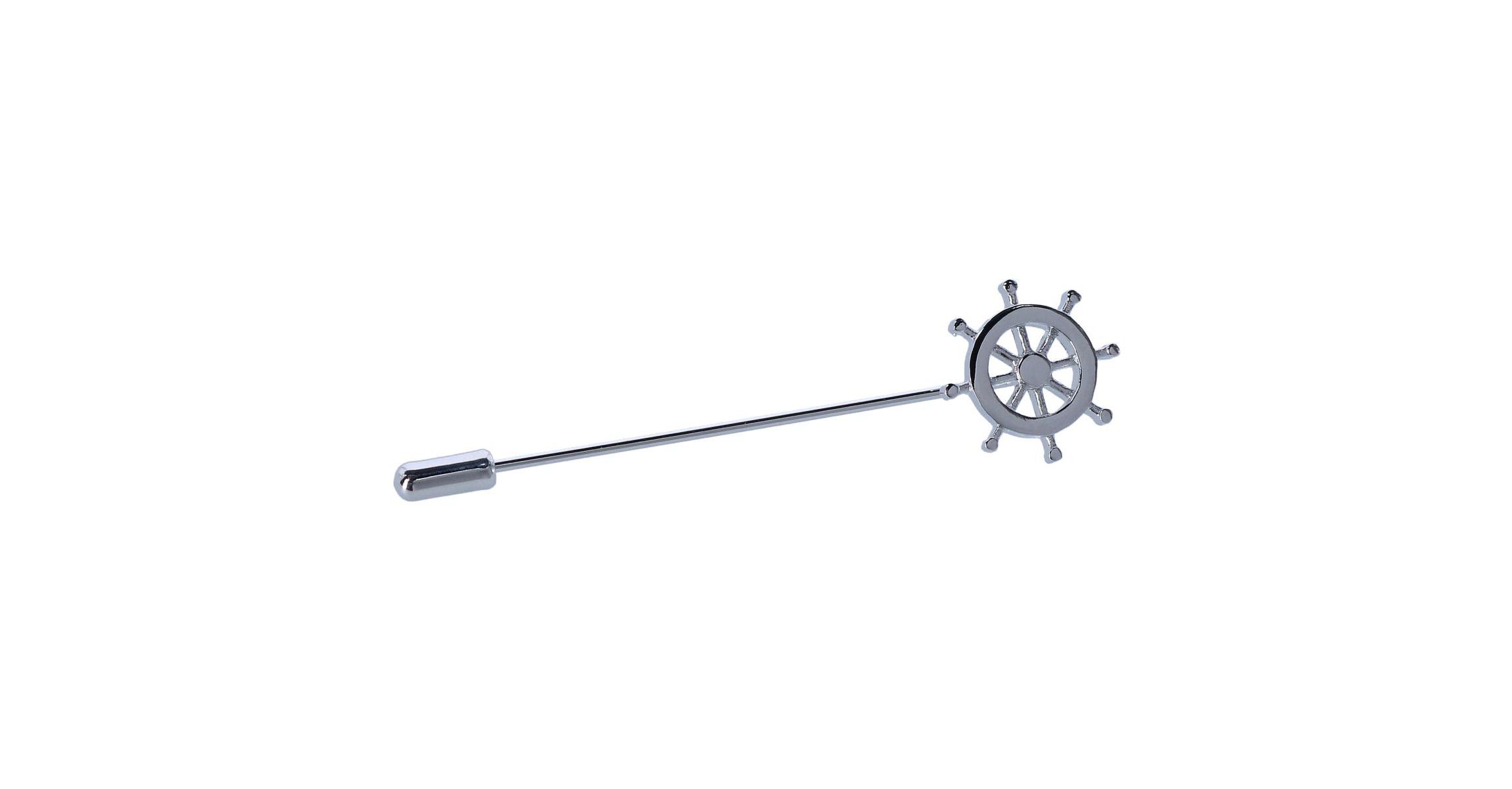 The Skipper Helm Novelty Lapel Pin