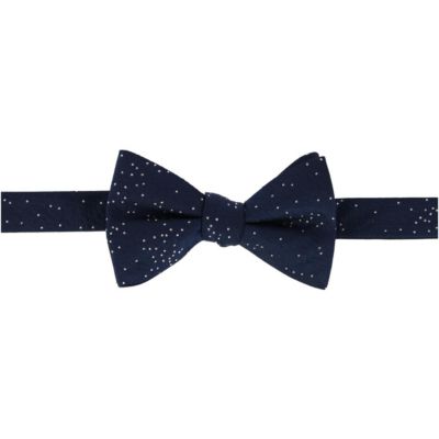 Trafalgar Mystere Metallic Polka Dot Silk Bow Tie | belk