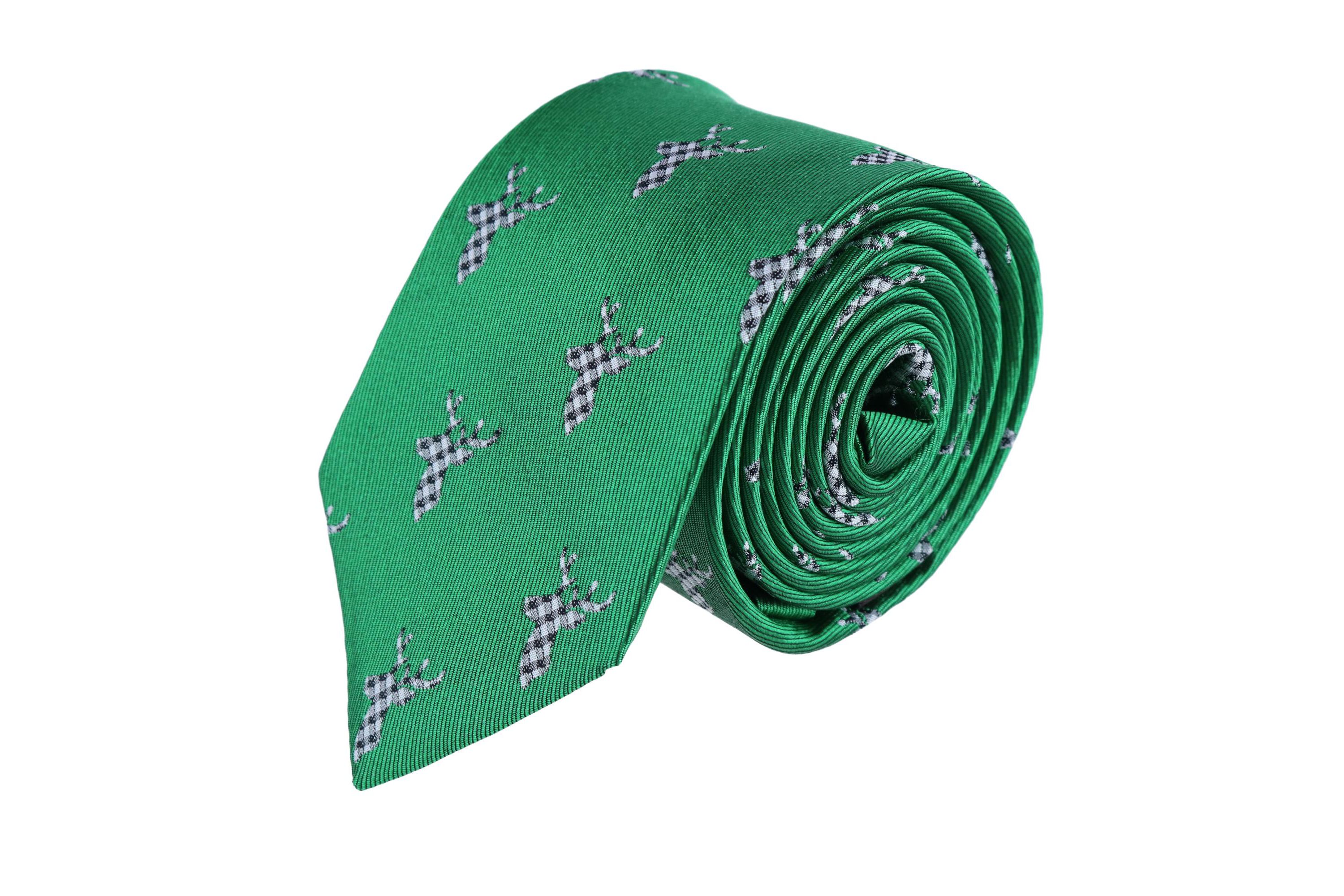 Comet the Reindeer Novelty Silk Necktie