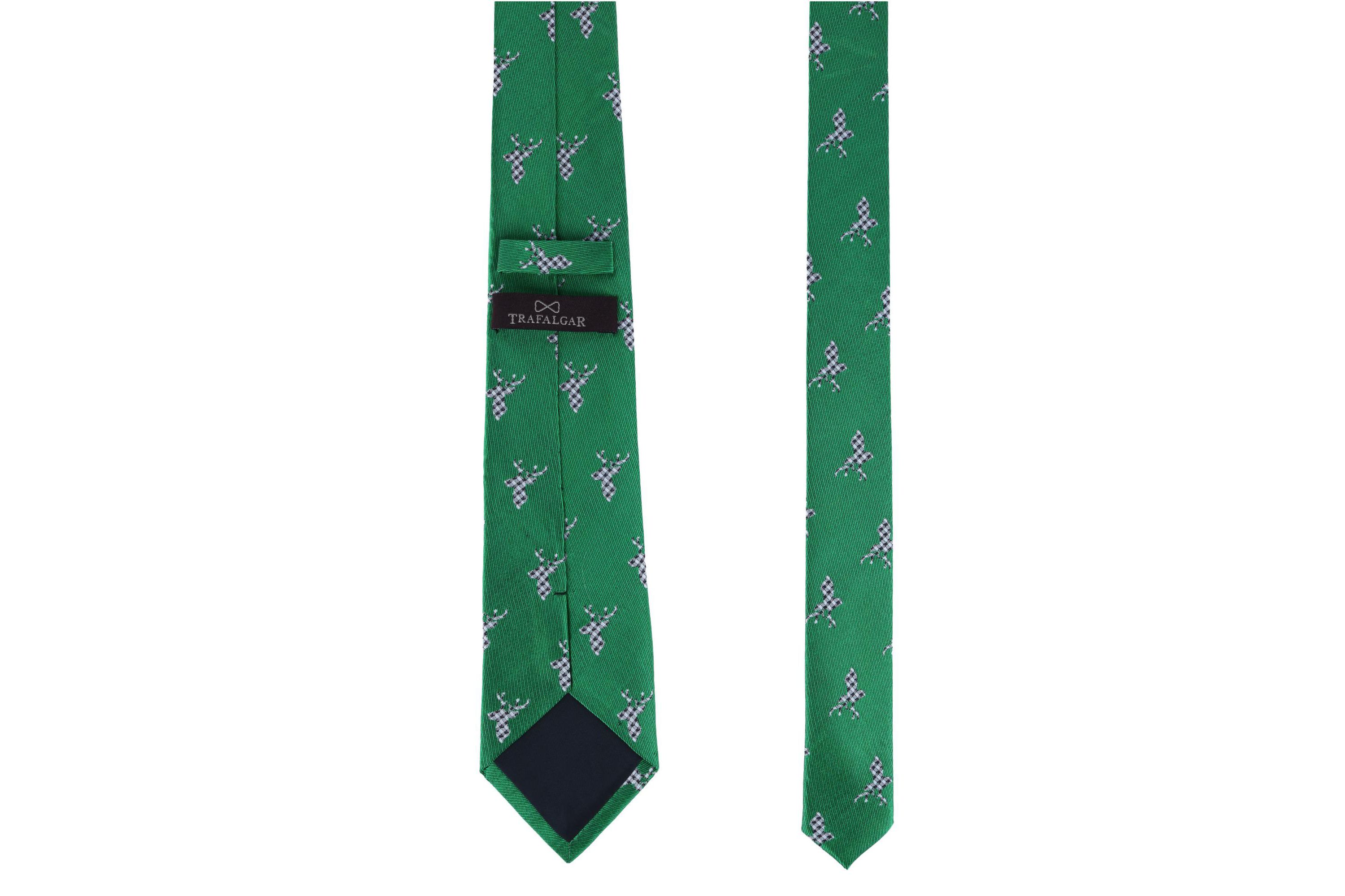 Comet the Reindeer Novelty Silk Necktie