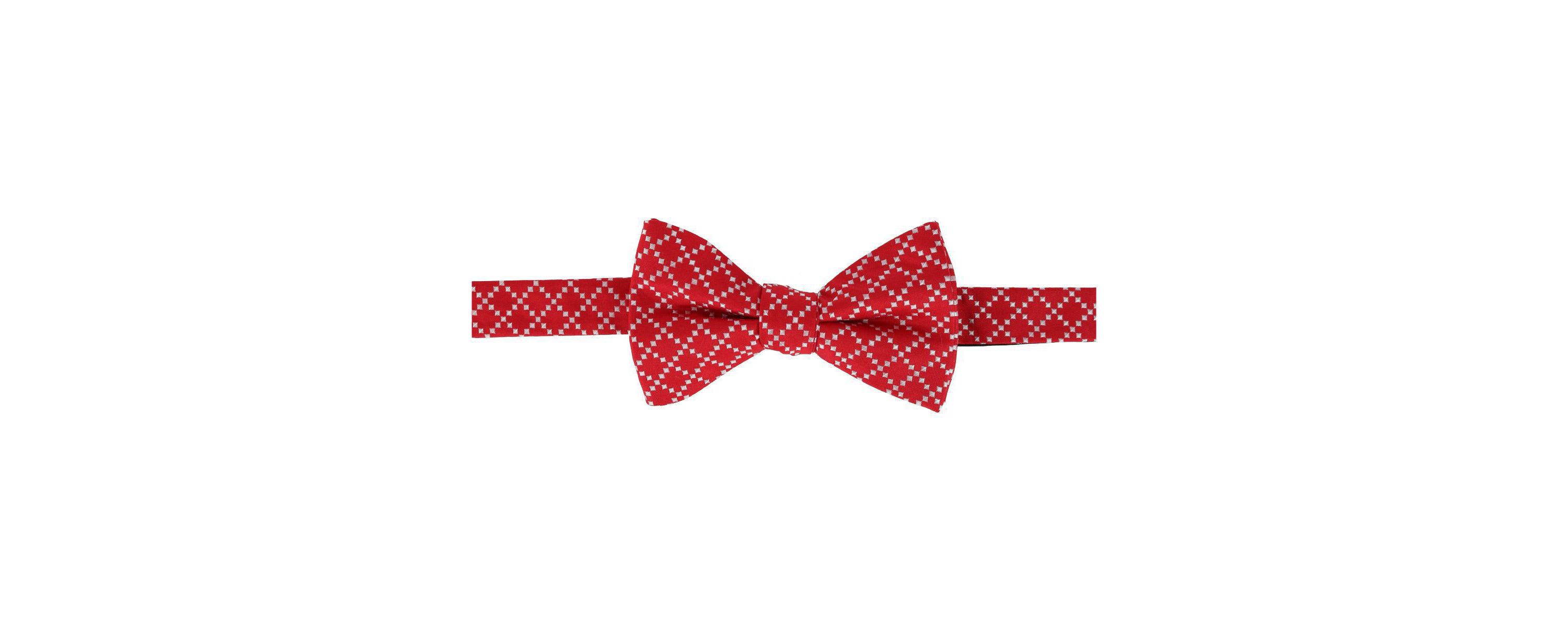 Rowan Geometric Pattern Silk Bow Tie