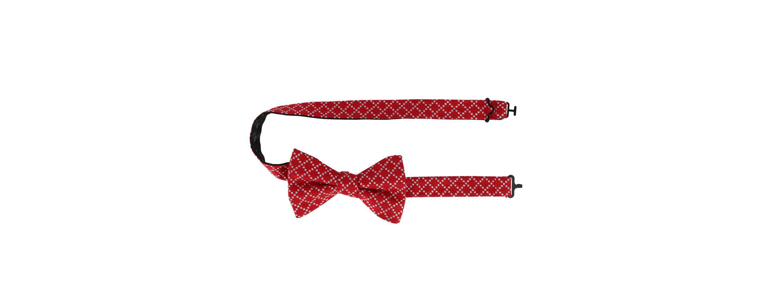 Rowan Geometric Pattern Silk Bow Tie