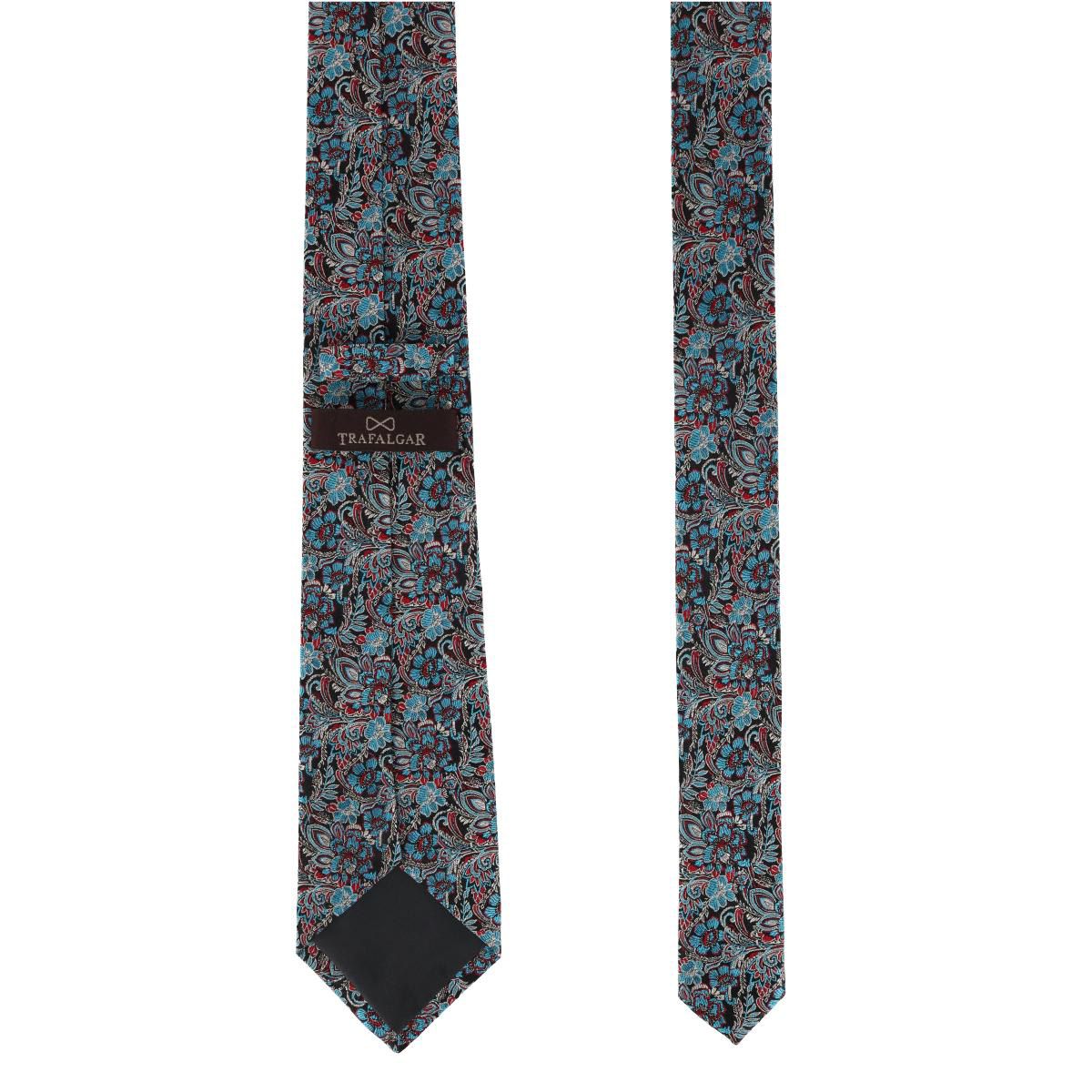 Enzo Exploded Floral Silk Necktie