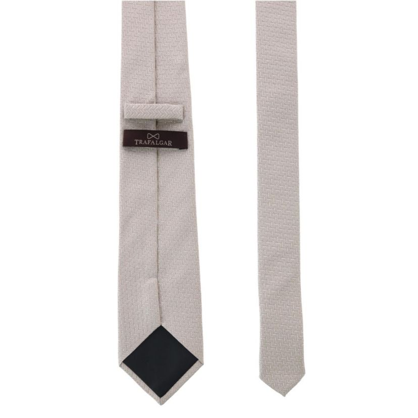 Baldwin Metallic Dash Silk Business Necktie
